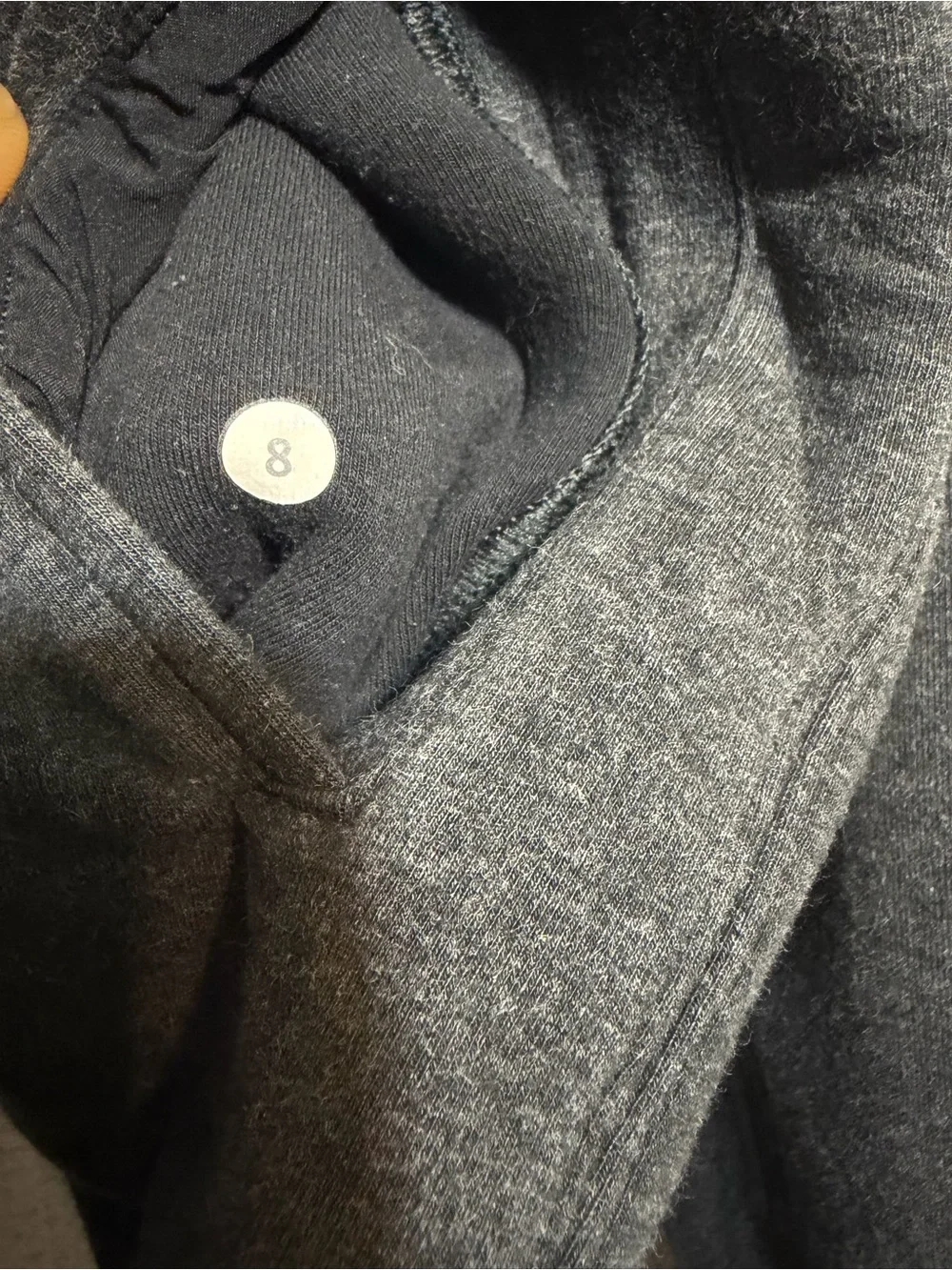 lululemon athletica Charcoal Long-Sleeve Pullover